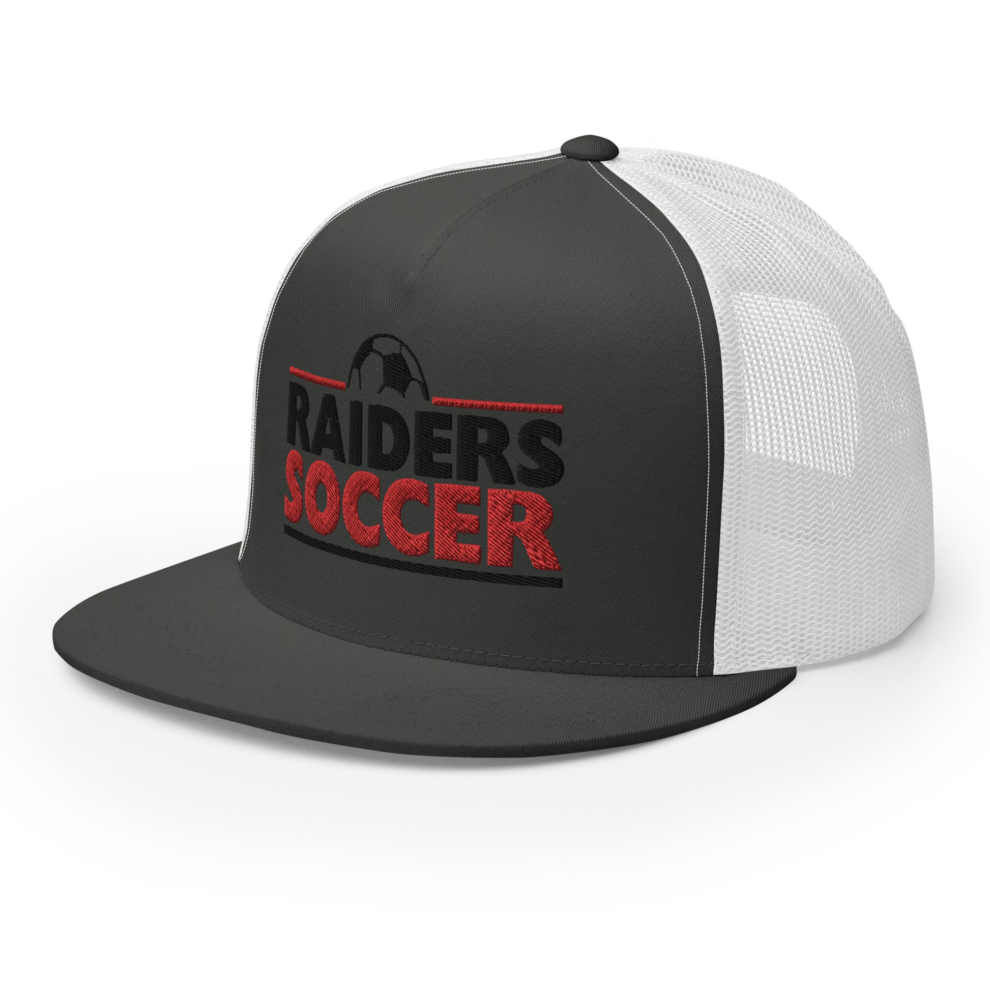OC Raiders Soccer Trucker Cap Color Logo
