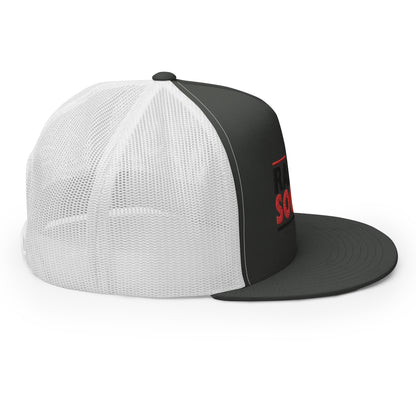 OC Raiders Soccer Trucker Cap Color Logo