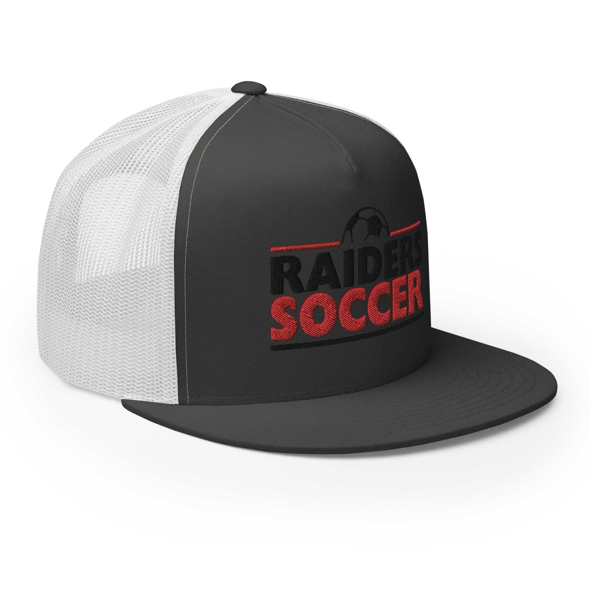 OC Raiders Soccer Trucker Cap Color Logo