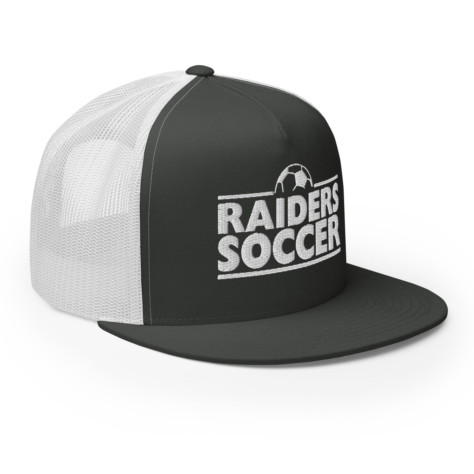 OC Raiders Soccer Trucker Cap White Logo