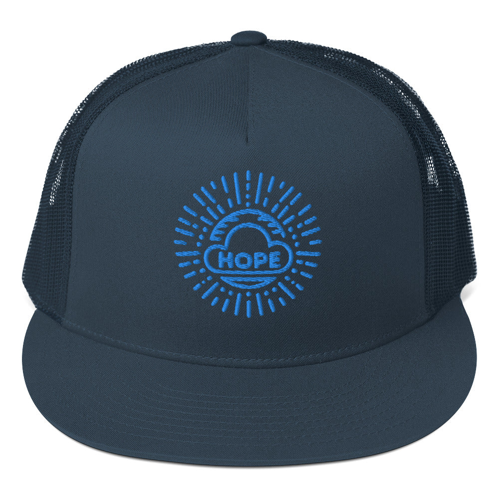 Lets Hope Trucker Cap - Mental Health Awareness
