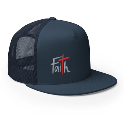 Faith Cross Trucker Cap