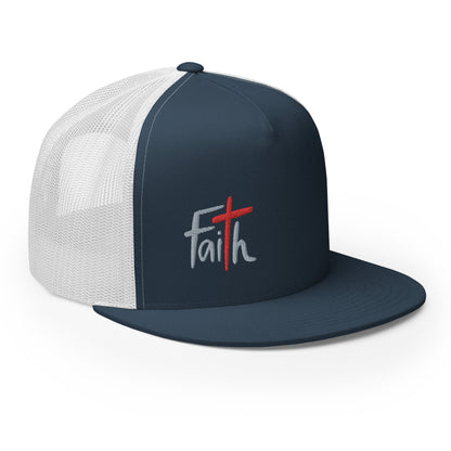 Faith Cross Trucker Cap