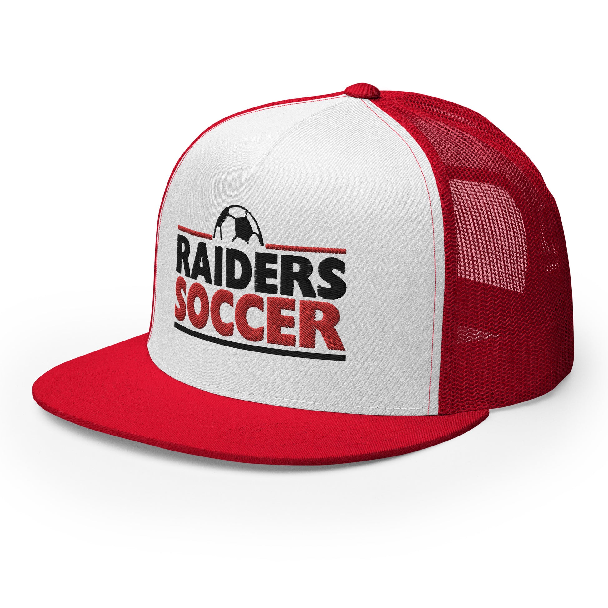 OC Raiders Soccer Trucker Cap Color Logo