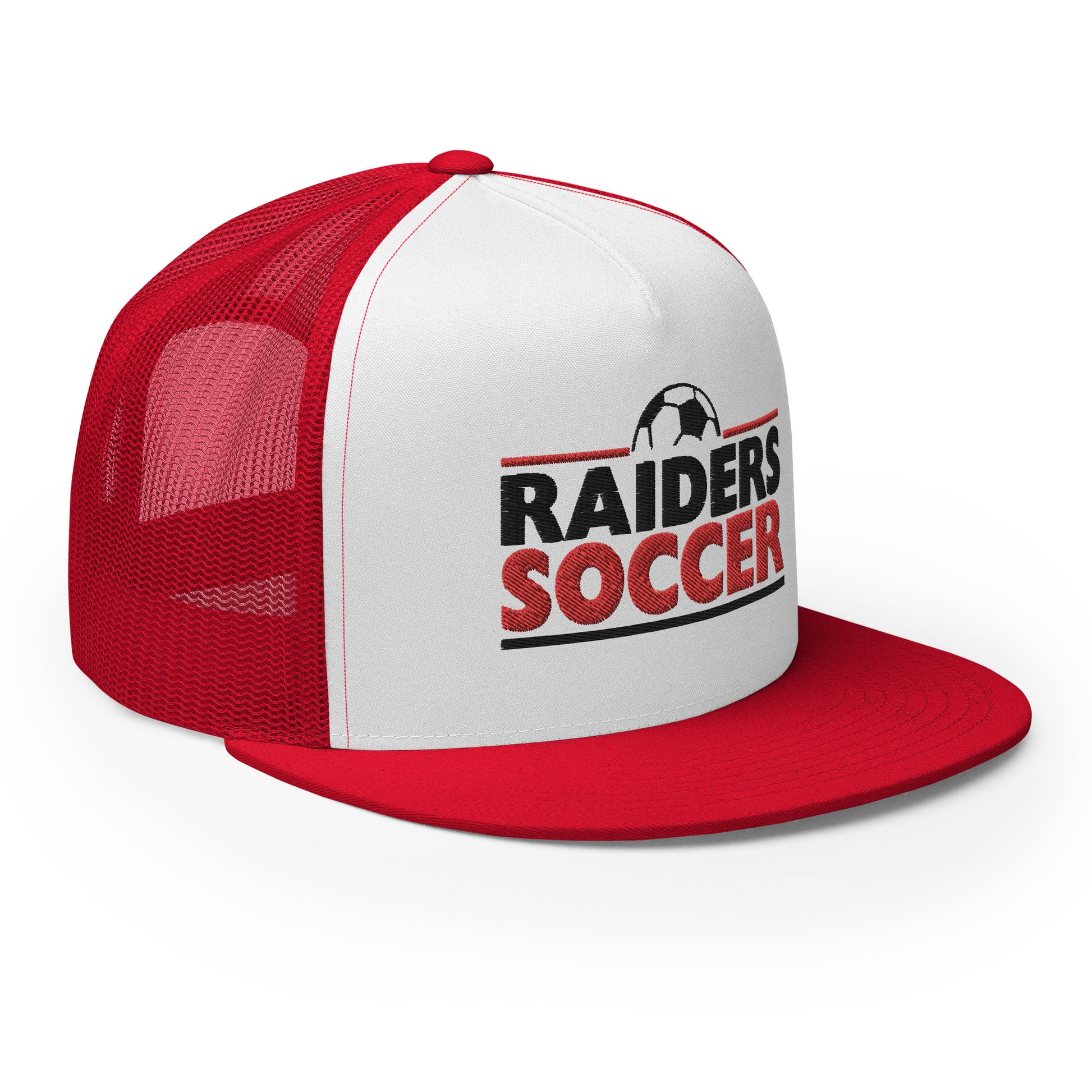 OC Raiders Soccer Trucker Cap Color Logo