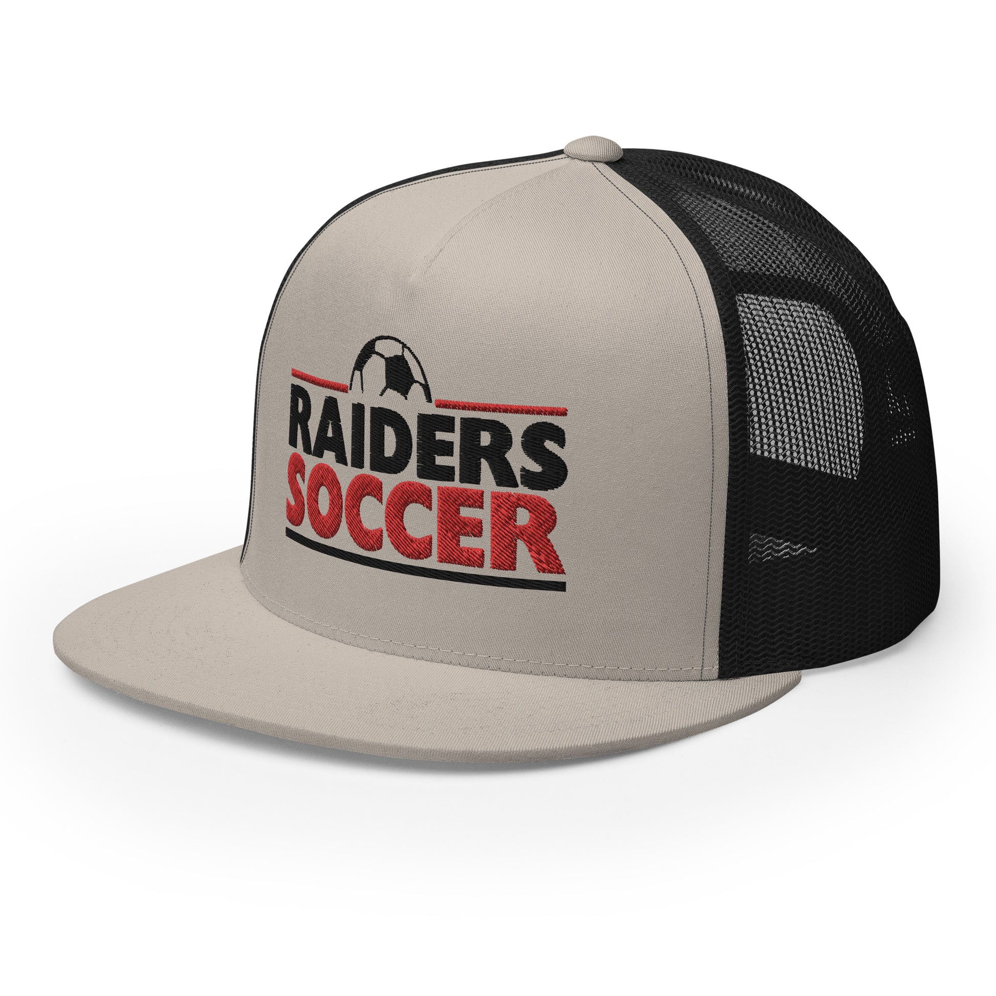 OC Raiders Soccer Trucker Cap Color Logo
