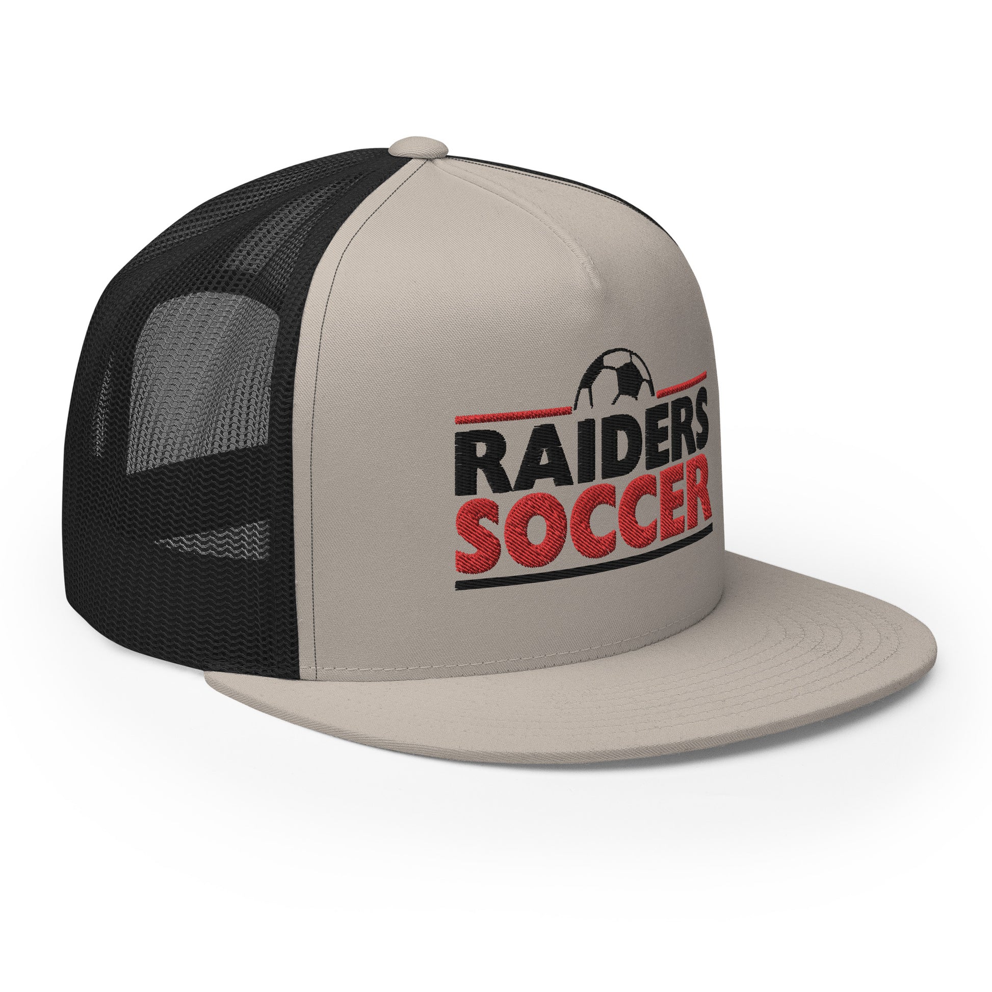OC Raiders Soccer Trucker Cap Color Logo