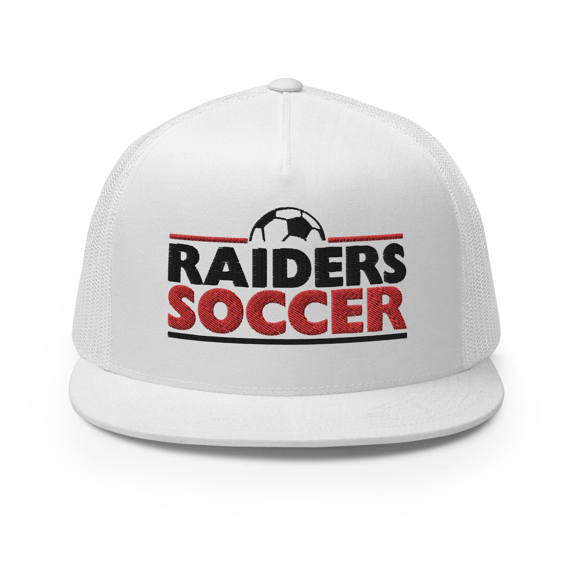 OC Raiders Soccer Trucker Cap Color Logo