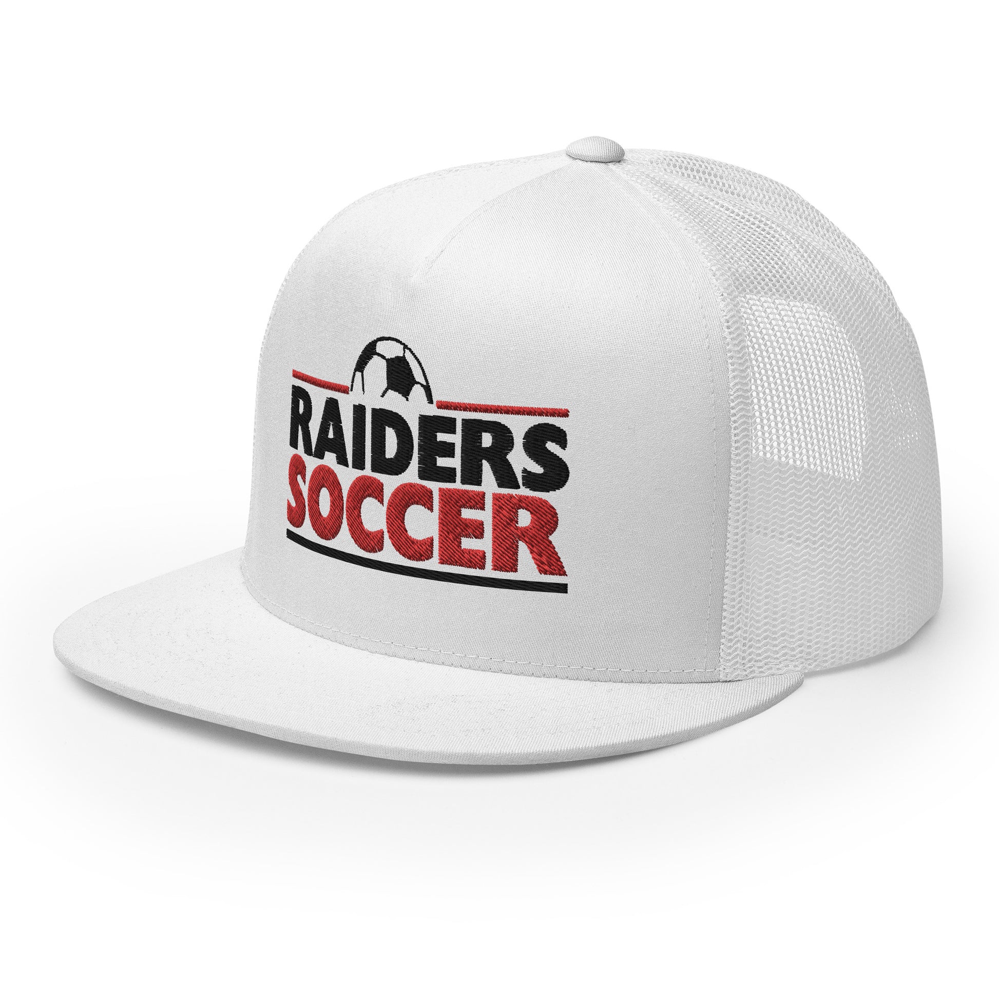 OC Raiders Soccer Trucker Cap Color Logo