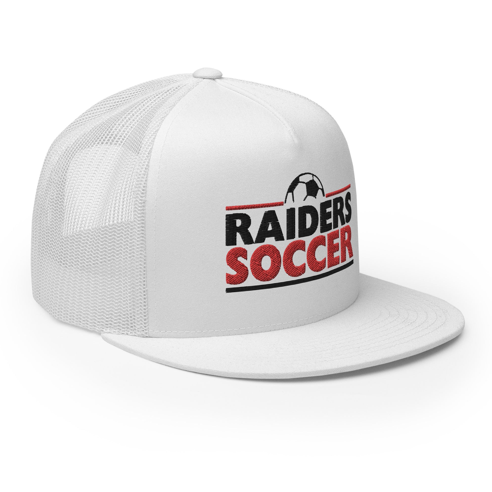OC Raiders Soccer Trucker Cap Color Logo
