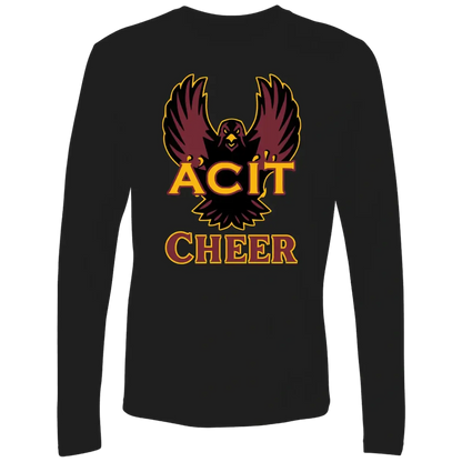 ACIT Cheer Long Sleeve Tees Men's and Women's Choices