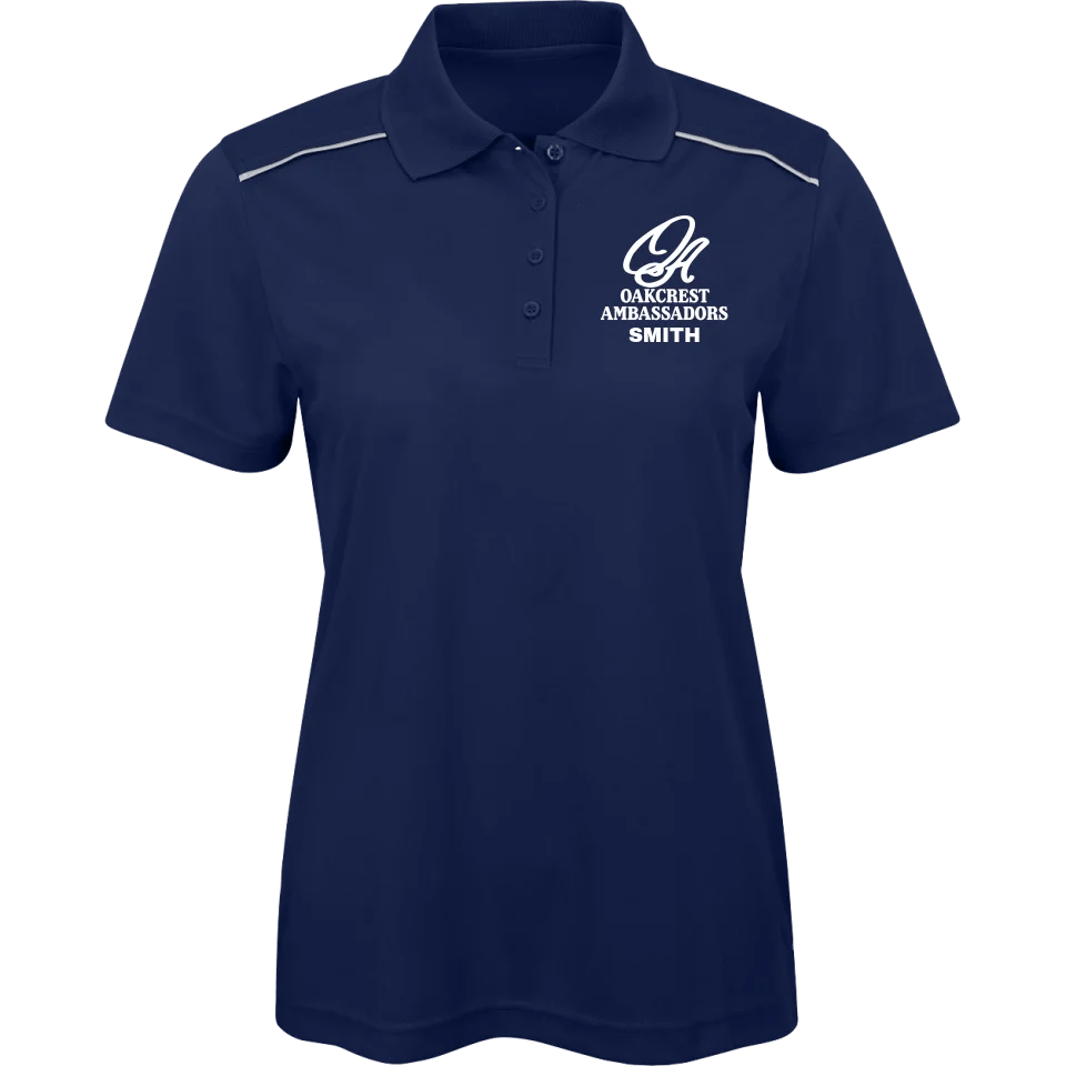 Oakcrest Ambassadors Ladies Polos