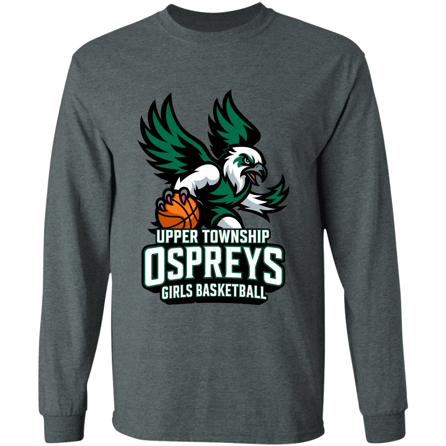 UTMS Girls Basketball Youth Long Sleeve Tee