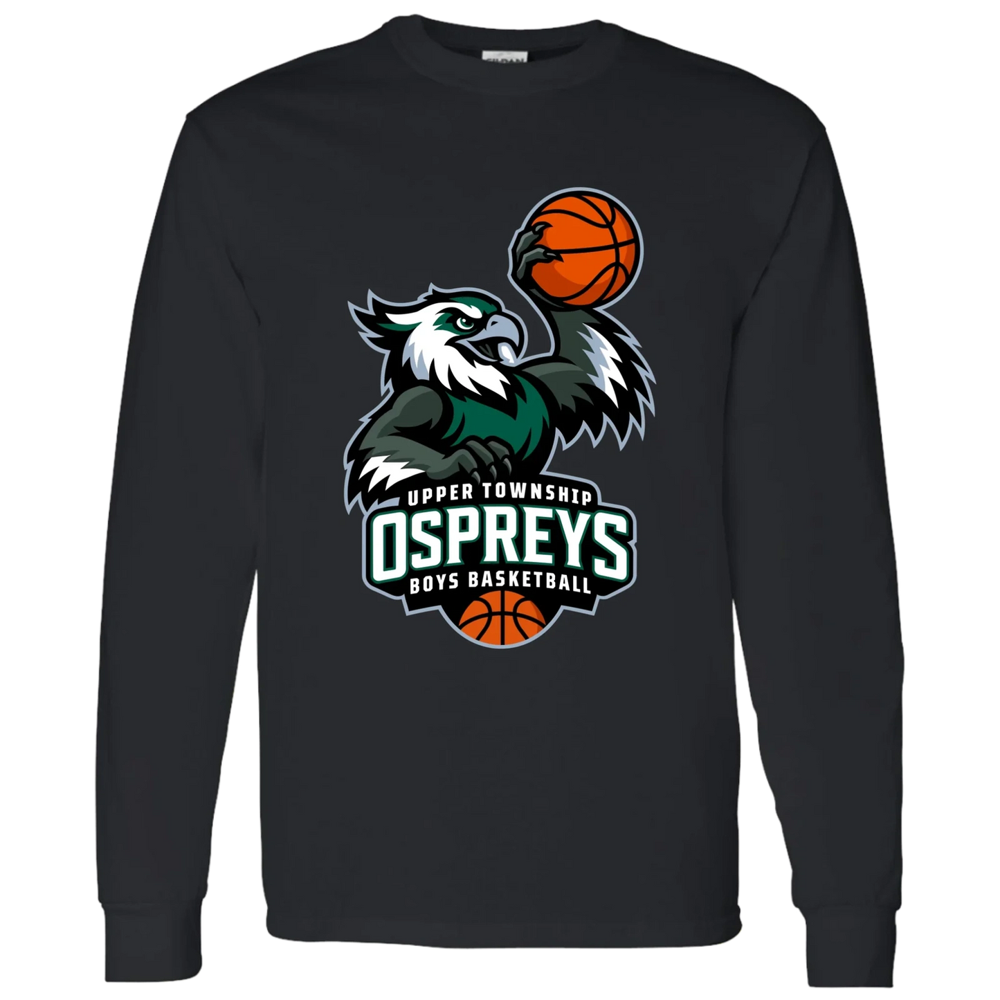 UTMS Boys Basketball Youth Long Sleeve Tee