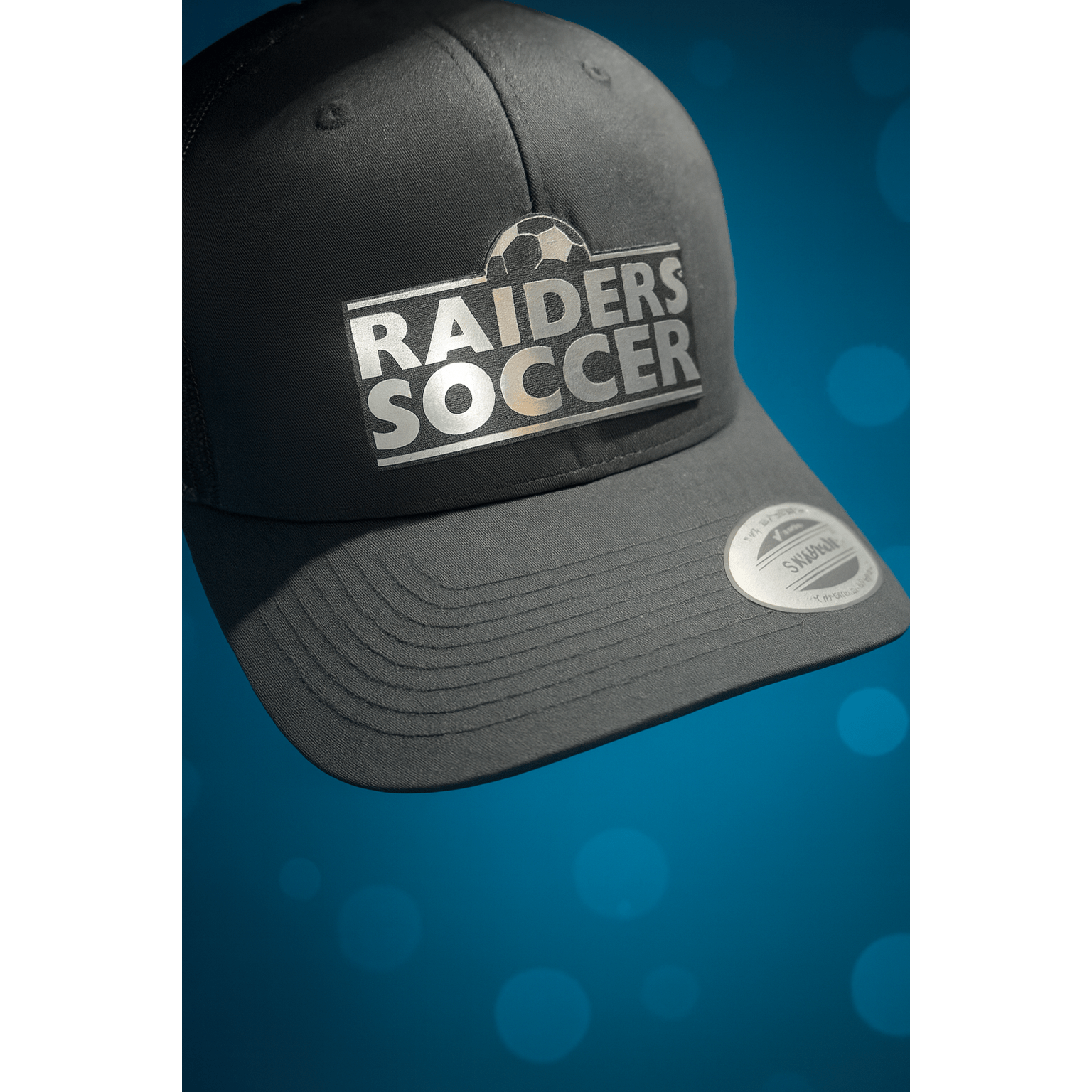 OCHS Raiders Soccer Metallic Acrylic Patch Hat