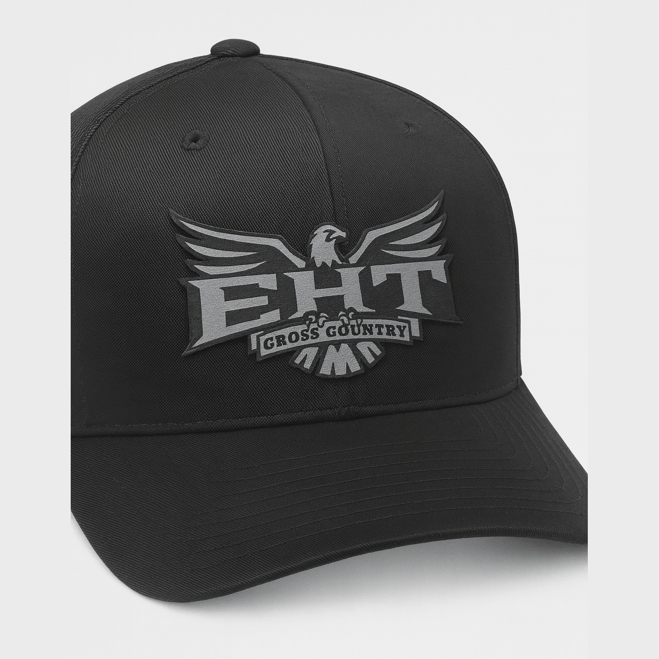 EHT Cross Country Metallic Acrylic Patch Hat