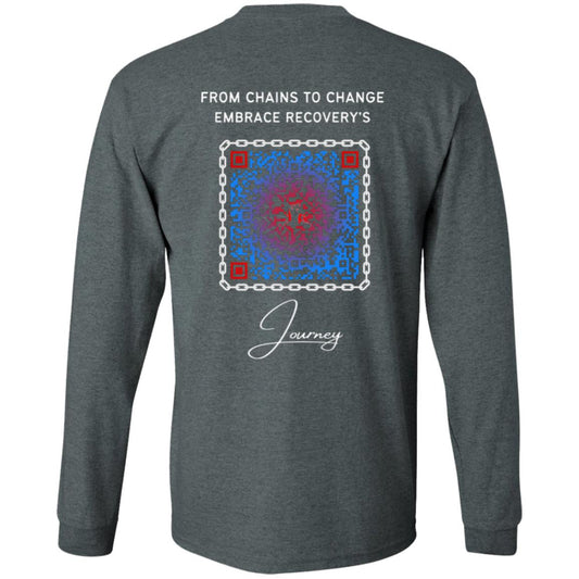 Embrace The Journey Longsleeve Tee - Addiction Awareness