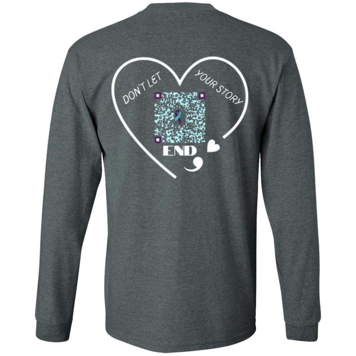 Your Story Continues Long Sleeve Tee - HopeLinks QrClothes