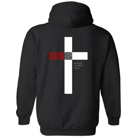 Cross of Salvation Pullover Hoodie- FaithLinks