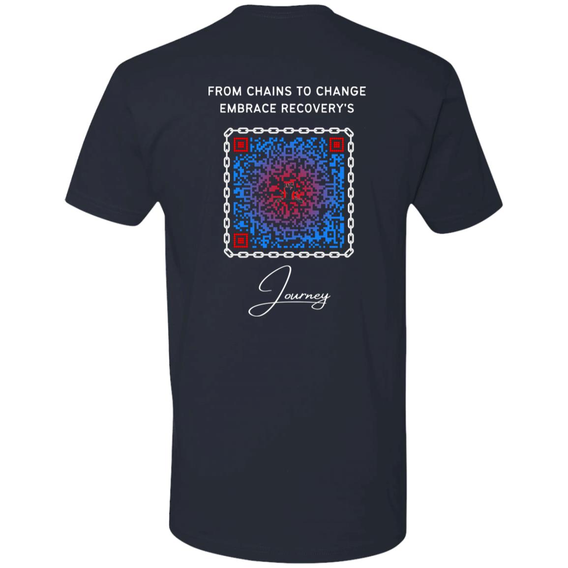 Embrace The Journey Short Sleeve Tee - Addiction Awareness