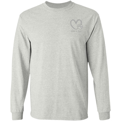 Heartfelt Rescue Long Sleeve Tee - Animal Rescue