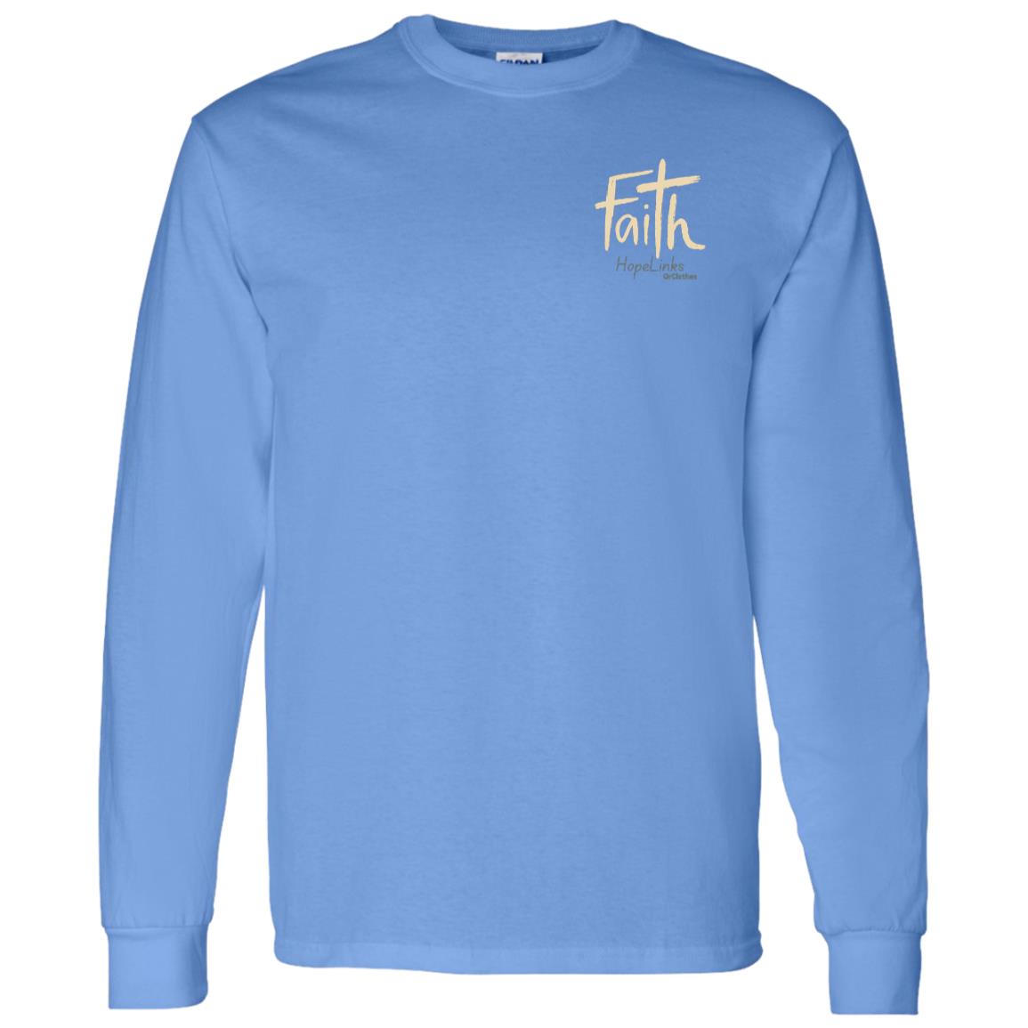 Cross of Salvation Long Sleeve Tee- FaithLinks
