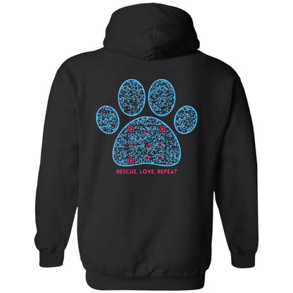 Paws for a Cause Pullover Hoodie - Animal Rescue