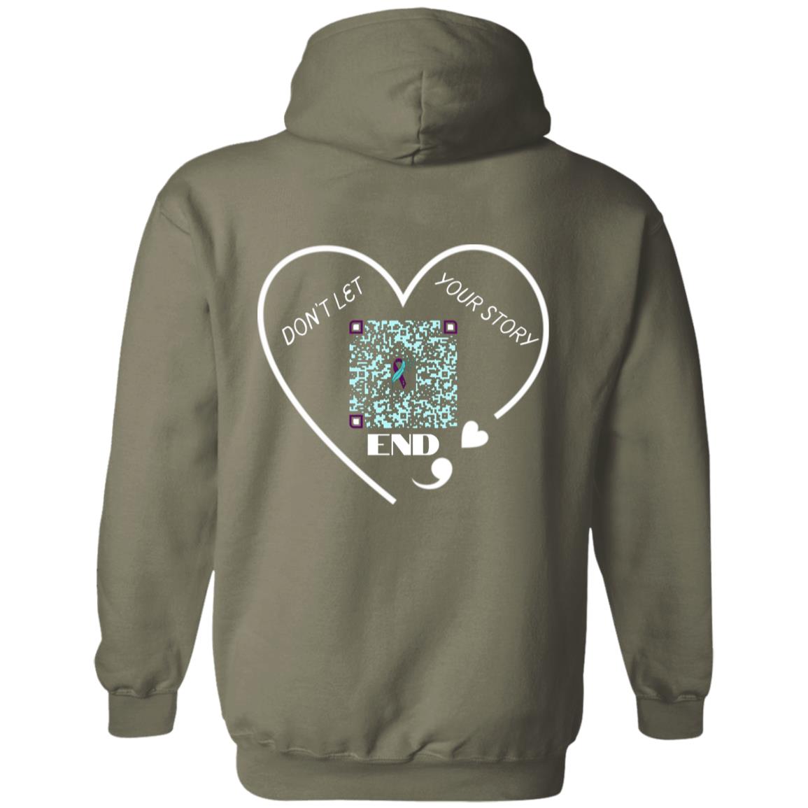 Your Story Continues Pullover Hoodie - HopeLinks QrClothes