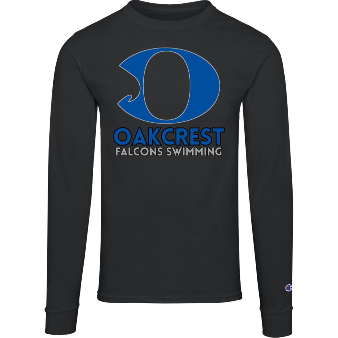 Oakcrest Swimming Premium LS Tees