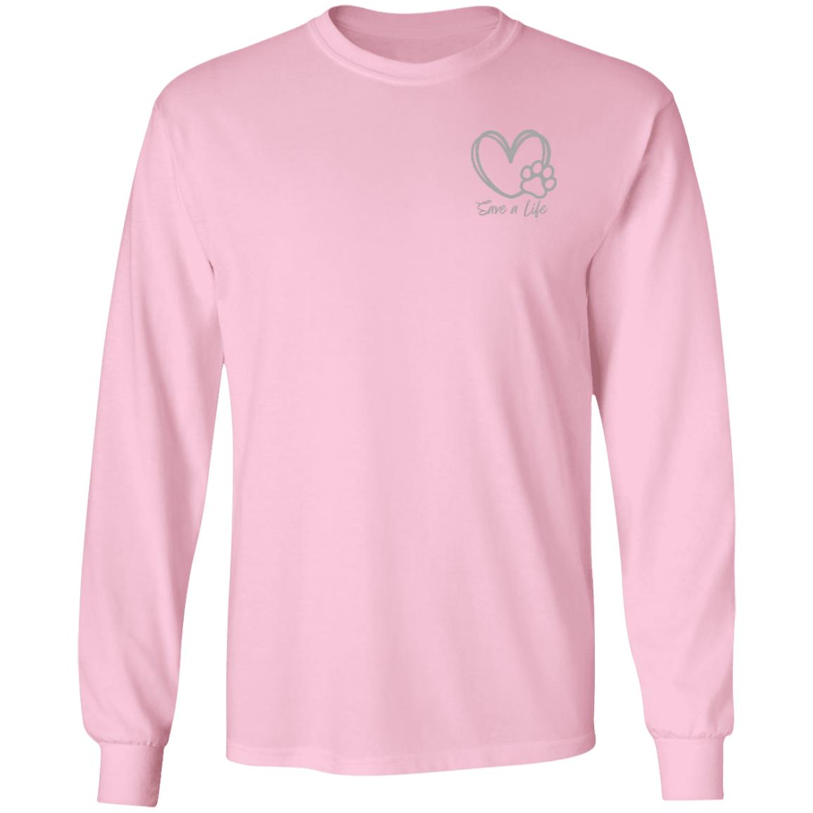 Heartfelt Rescue Long Sleeve Tee - Animal Rescue