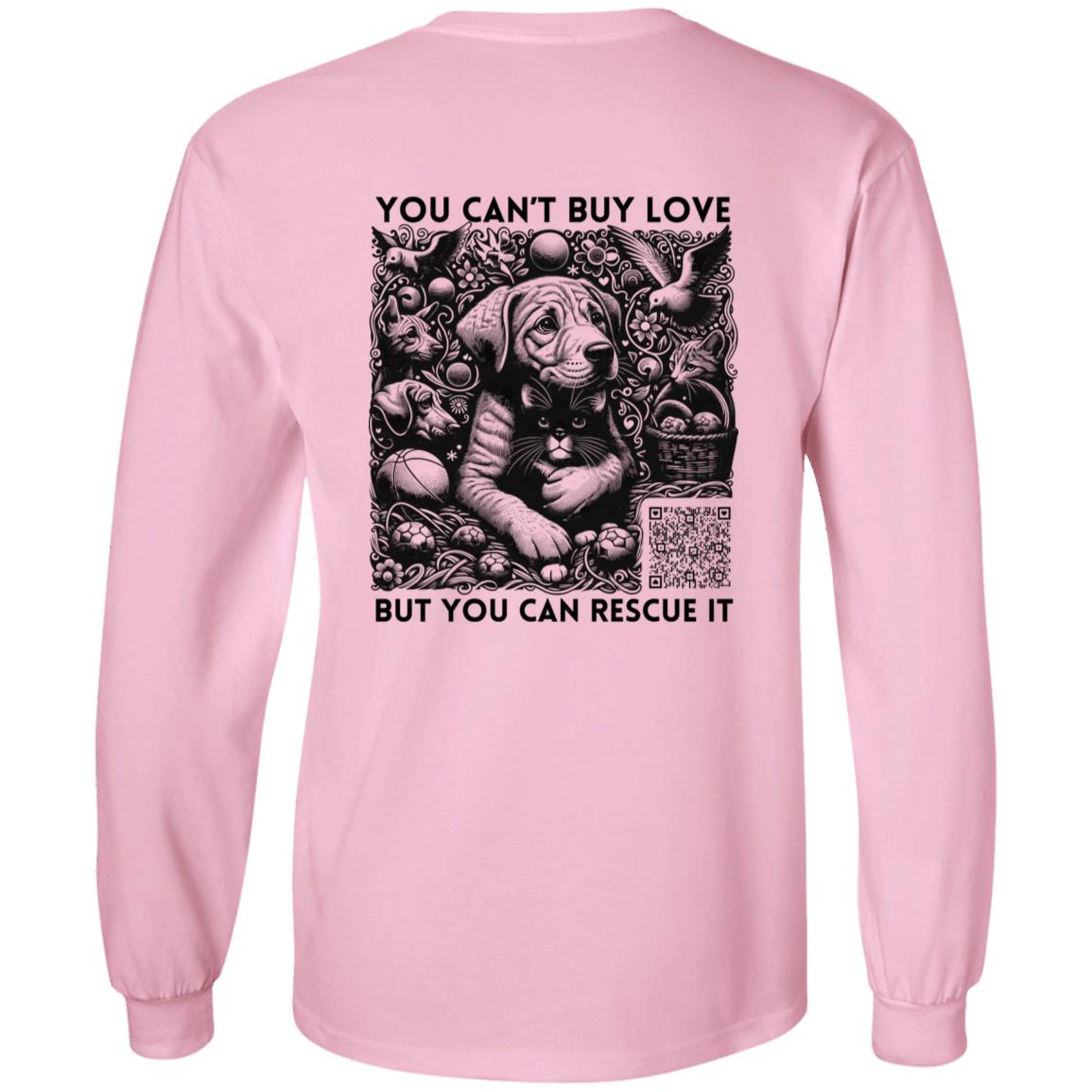 Heartfelt Rescue Long Sleeve Tee - Animal Rescue