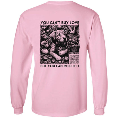 Heartfelt Rescue Long Sleeve Tee - Animal Rescue