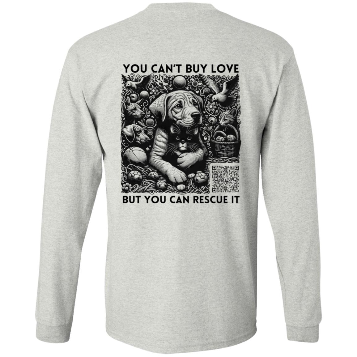 Heartfelt Rescue Long Sleeve Tee - Animal Rescue