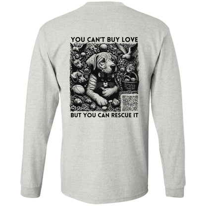 Heartfelt Rescue Long Sleeve Tee - Animal Rescue
