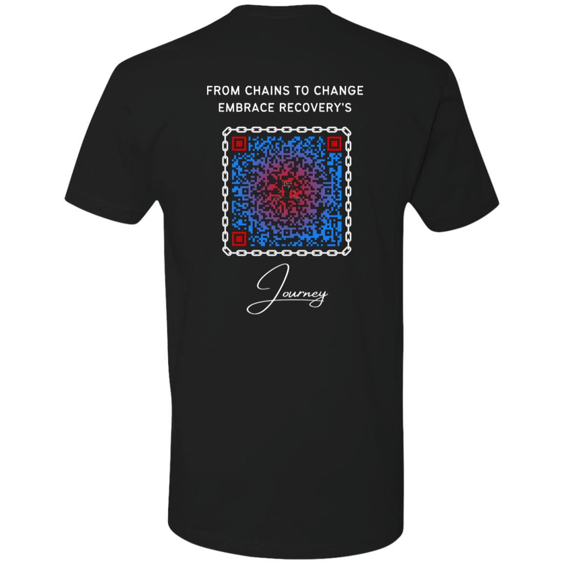 Embrace The Journey Short Sleeve Tee - Addiction Awareness