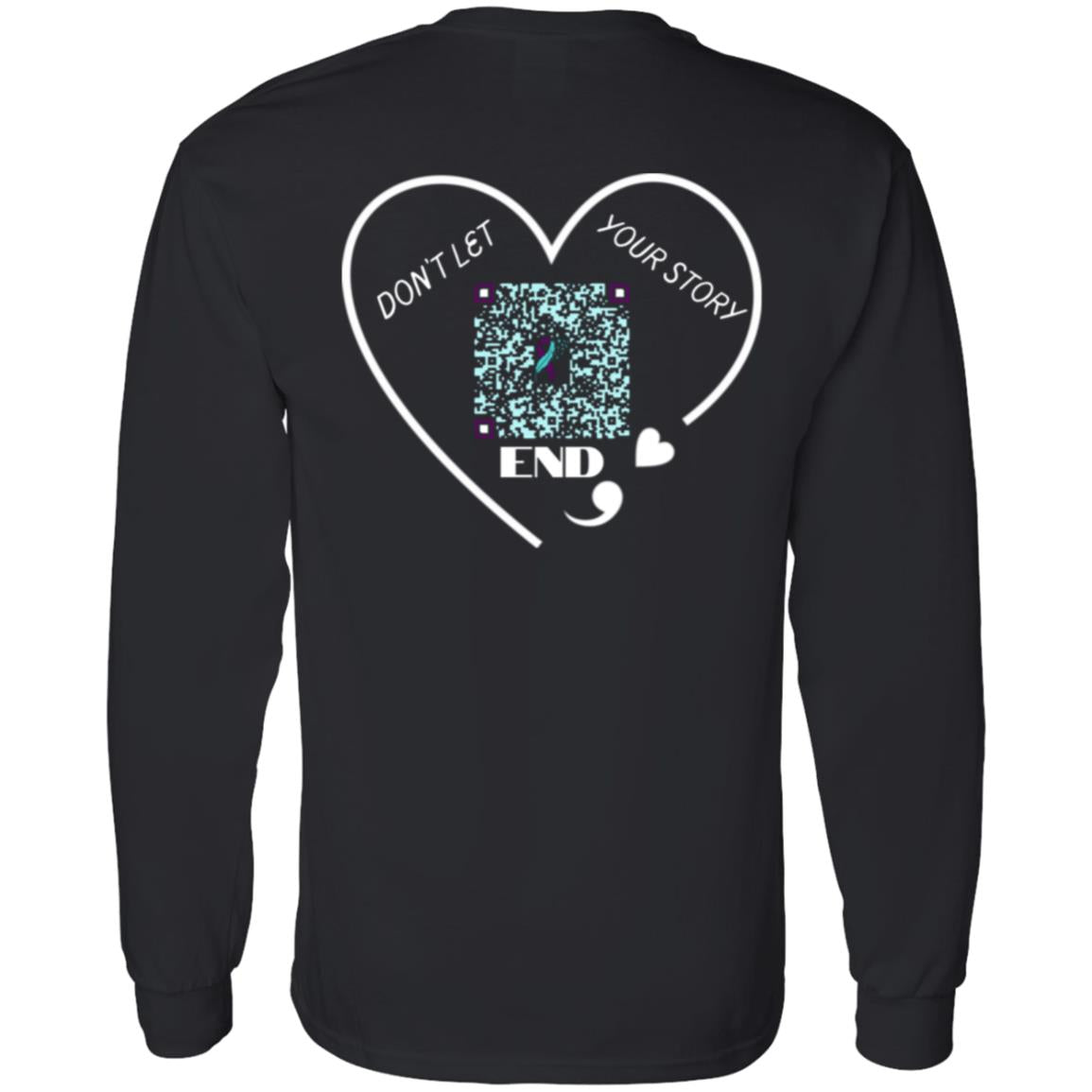 Your Story Continues Long Sleeve Tee - HopeLinks QrClothes