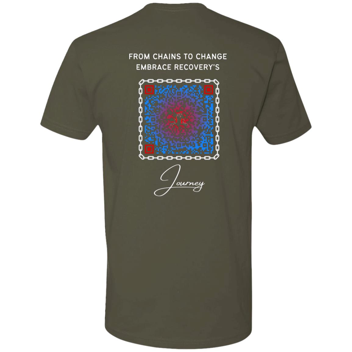 Embrace The Journey Short Sleeve Tee - Addiction Awareness