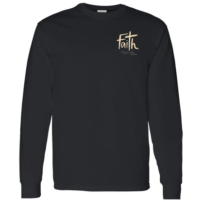 Cross of Salvation Long Sleeve Tee- FaithLinks