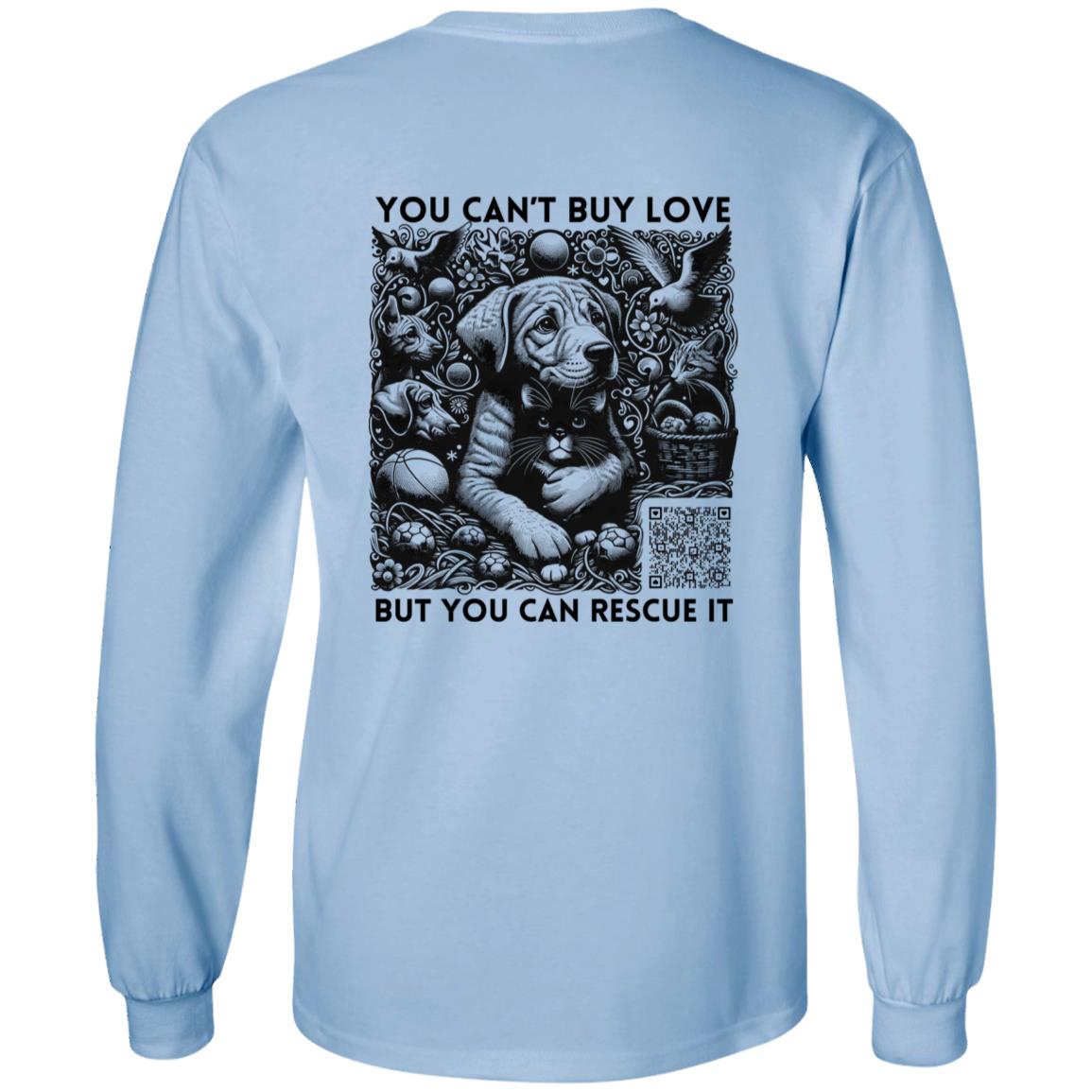 Heartfelt Rescue Long Sleeve Tee - Animal Rescue