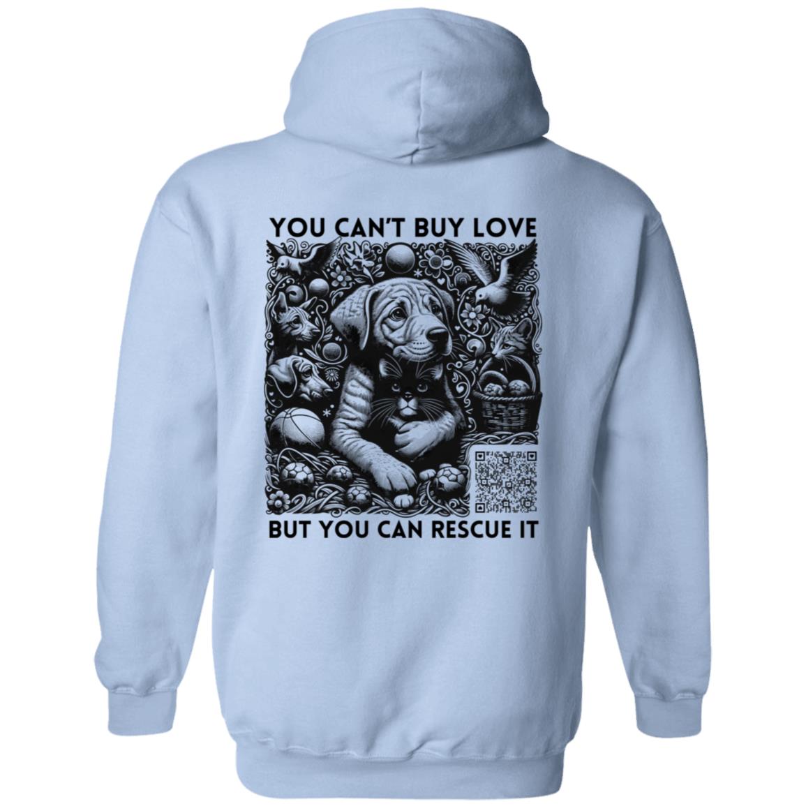 Heartfelt Rescue Pullover Hoodie - Animal Rescue