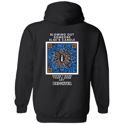 Candlelight Compassion Pullover Hoodie - Anti-Bullying