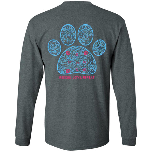 Paws for a Cause Long Sleeve Tee - Animal Rescue