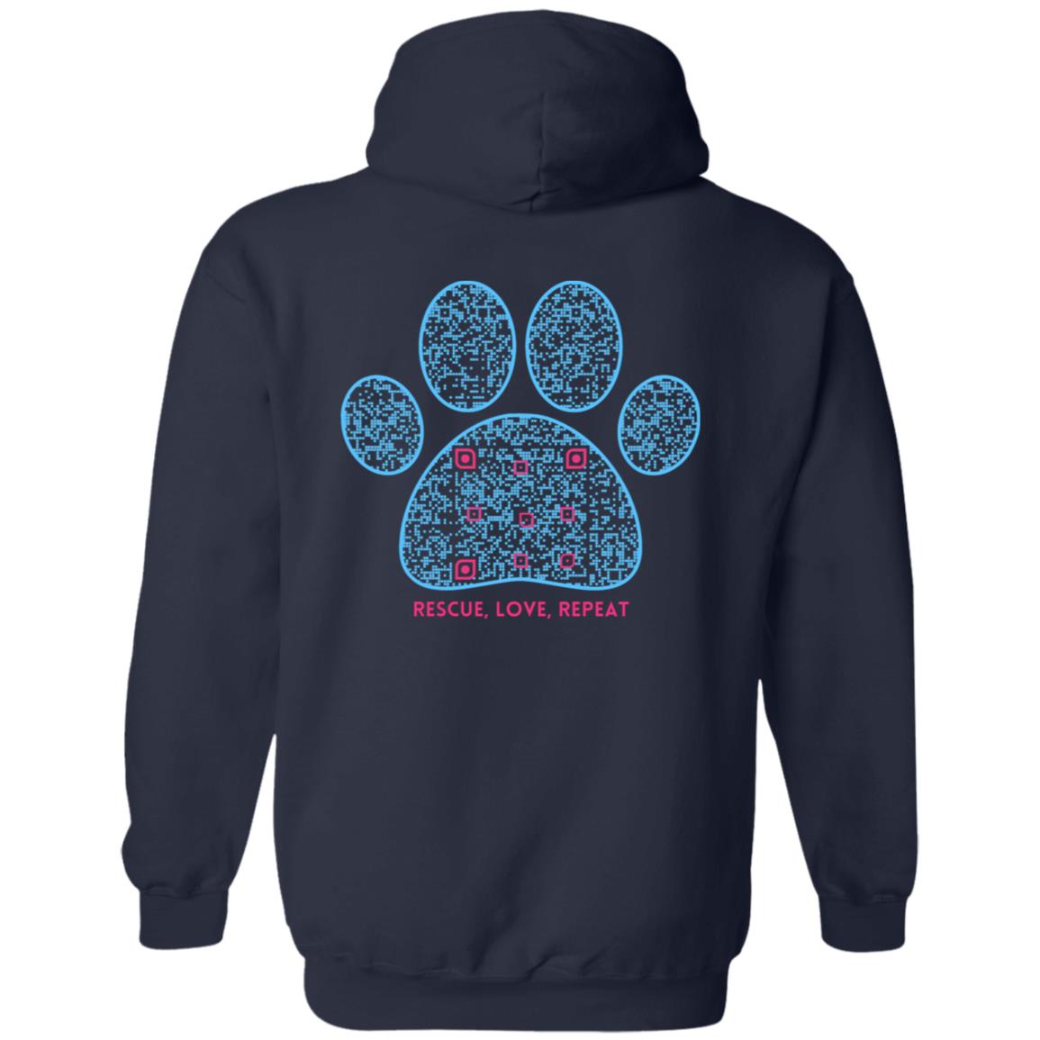 Paws for a Cause Pullover Hoodie - Animal Rescue