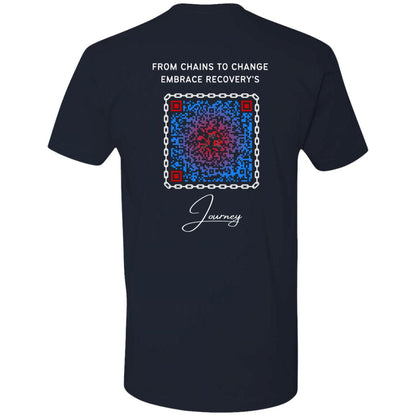 Embrace The Journey Short Sleeve Tee - Addiction Awareness