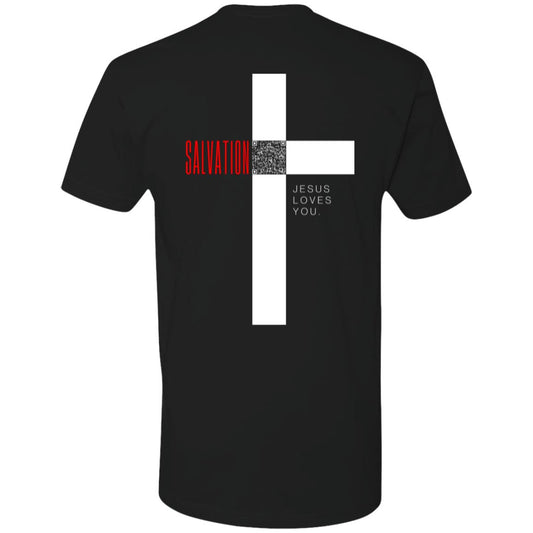 Cross of Salvation Short Sleeve Tee- FaithLinks