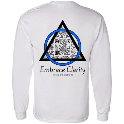 Embrace Clarity Long Sleeve Tee - Sobriety Awareness