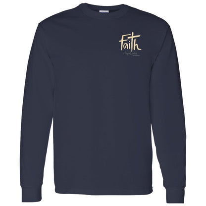 Sunrise of Faith Long Sleeve Tee - HopeLinks QrClothes