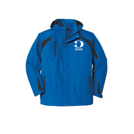 Oakcrest Soccer Coaches Port Authority All-Season II Jacket