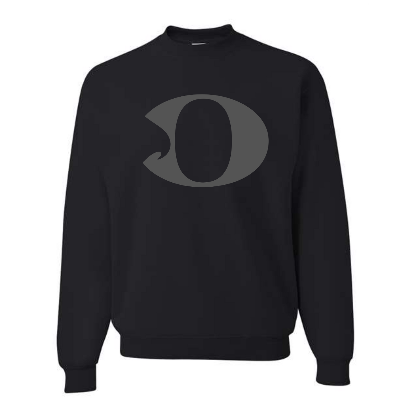 Black on Black Puff Sweatshirt