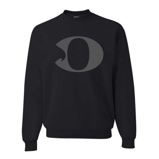 Black on Black Puff Sweatshirt